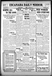 Escanaba Daily Mirror, 1911-01-20