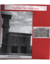 Negaunee Fire Department Scrapbook