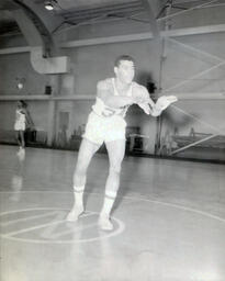 (650-01) Individual Basketball Members--Wayne Momson, Steve Thomas, Jerry Wright, Bolo Armstead 1960-61