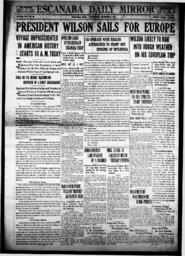 Escanaba Daily Mirror, 1918-12-04