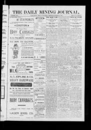 The Daily Mining Journal, 1893-03-29