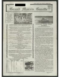 Grand Marais Gazette, 1995-11-16