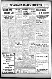 Escanaba Daily Mirror, 1910-10-07