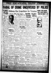 The Escanaba Daily Press, 1923-11-29