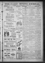 The Daily Mining Journal, 1898-09-28