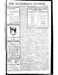 The Manistique Courier, 1898-01-28