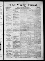 The Mining Journal, 1874-02-07