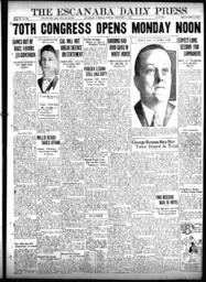 The Escanaba Daily Press, 1927-12-04