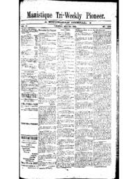 Manistique Tri-Weekly Pioneer, 1892-05-24