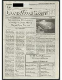 Grand Marais Gazette, 1998-10-01