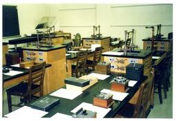 Empty Physics Lab (Part of the NMU Historic Photographs Collection)