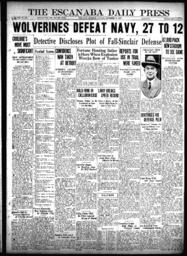 The Escanaba Daily Press, 1927-11-13