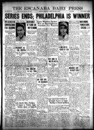 The Escanaba Daily Press, 1929-10-15