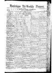 Manistique Tri-Weekly Pioneer, 1888-06-30