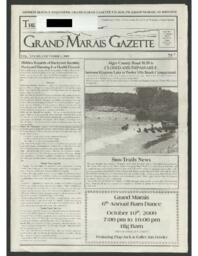 Grand Marais Gazette, 2009-10-01