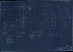 Steel Details for Frame of 5-Ton Weighing Larry, Baltic Mill