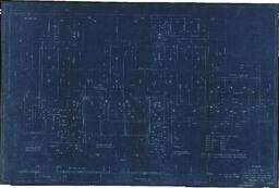 Foundation Plan 8?-0? x 5?-0? Double Drum Hoist, Inland Steel Company, Sherwood Mine