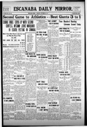 Escanaba Daily Mirror, 1911-10-16