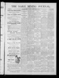 The Daily Mining Journal, 1885-12-16