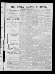 The Daily Mining Journal, 1886-01-14