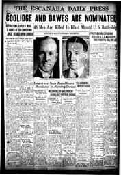 The Escanaba Daily Press, 1924-06-13