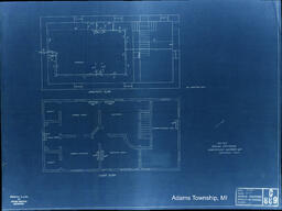 Champion Copper Company--Mining Captain's Office Plan