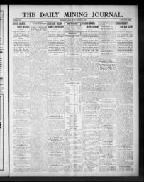 The Daily Mining Journal, 1909-08-27