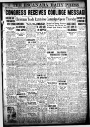 The Escanaba Daily Press, 1925-12-09