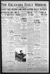 Escanaba Daily Mirror, 1913-10-08