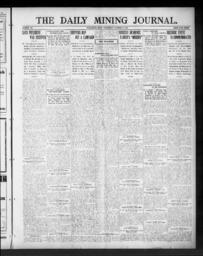 The Daily Mining Journal, 1909-10-20