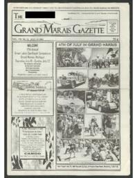 Grand Marais Gazette, 2001-07-19