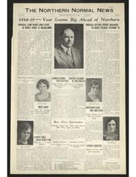 The Northern Normal News, 1924-09-23