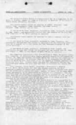 Committee of the Whole, 1992-08-11