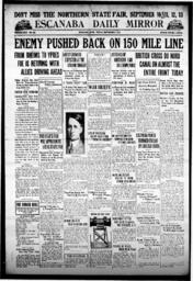 Escanaba Daily Mirror, 1918-09-06