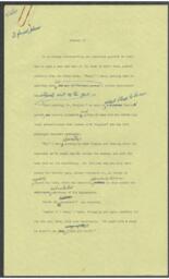 (Box 73-06) People versus Kirk Typed Draft with Corrections Chapters 21-32, 1969 (1 of 2)