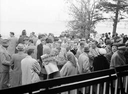 Dignitaries related to Mackinac Bridge construction (2 of 34)