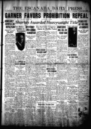 The Escanaba Daily Press, 1932-06-22