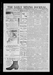 The Daily Mining Journal, 1890-11-15