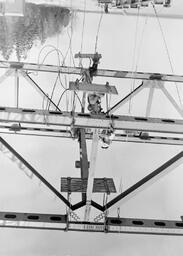 Erecting truss spans for the Mackinac Bridge (5 of 11)