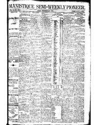 Manistique Semi-Weekly Pioneer, 1892-12-23