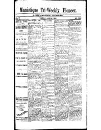 Manistique Tri-Weekly Pioneer, 1892-06-28