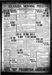 Escanaba Morning Press, 1916-11-02