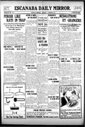 Escanaba Daily Mirror, 1910-11-26