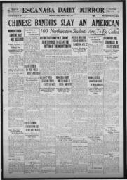 Escanaba Daily Mirror, 1923-05-07