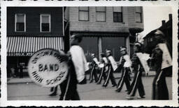 Ontonagon High School Marching Band Downtown Performance (1 of 4)