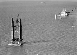 Aerial View of Mackinac Bridge Construction (49 of 77)