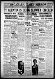 Escanaba Daily Mirror, 1918-09-20