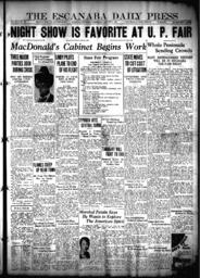 The Escanaba Daily Press, 1931-08-26