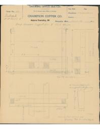 Drop Hammer Support For B Rock House Drawing