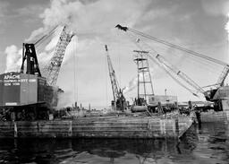 Cable bent pier for Mackinac Bridge (6 of 15)